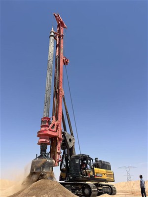 Yuchai YCR280E Rotary Drilling Rig: New-Look Model Makes Overseas Debut in Sa...