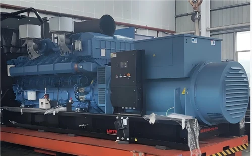 Overview of 2200kW 16VC High-Voltage Generator Set for Shenzhen Longhua Telec...