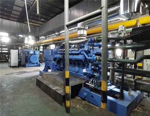 # 2×1000KW Gas Generator Set (Yuchai 12VCN) for Gas Power Project of Lvliang ...