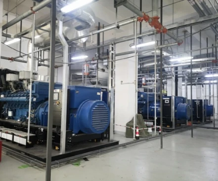 Chip Factory Project (3 × 2200kW/2750kVA Container‑type High‑Voltage Generato...