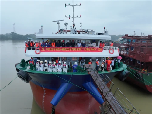 Yuchai YC6TFN Propels Beigang Yunhe 002 To Successful Trial Voyage On Pinglu ...