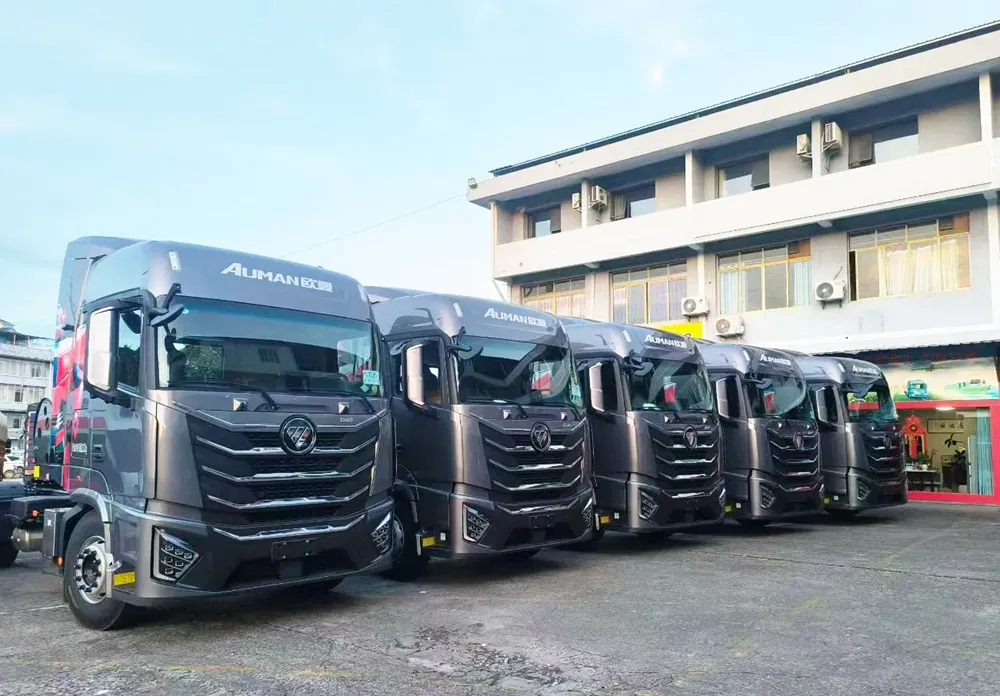 Batch Delivery Of Foton Auman Tractors Equipped With Yuchai YCK12L Engines To...