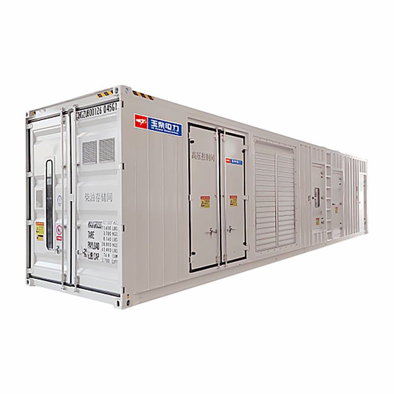 YC16VTDG-1100N5LC Silent Gas Generator Set
